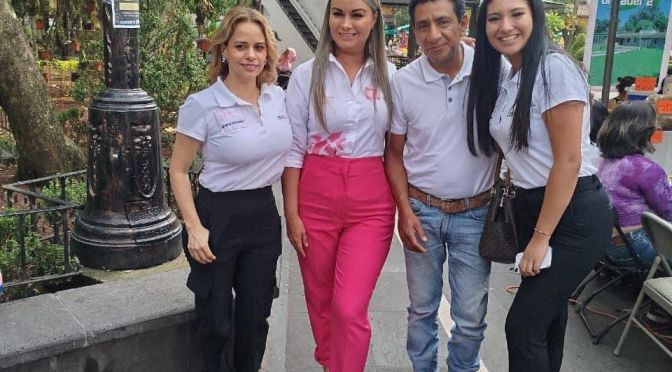 Arranca campaña Abril Diaz, candidata a diputada local por Coatepec por FXM