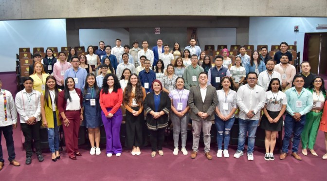 Inicia el XIX Parlamento de la Juventud 2024