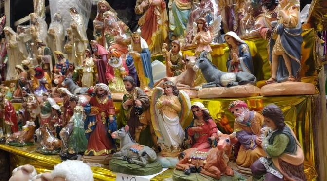 Vendedores confían en incrementar sus ventas, los nacimientos van desde los 500 a los 2 mil 500 pesos