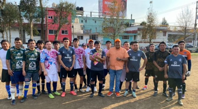 Deporte en jóvenes y niños es fundamental para el desarrollo integral de la sociedad: Román Moreno