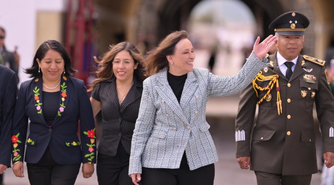 Rocío Nahle llama a la unidad nacional y confirma diálogo con el magisterio