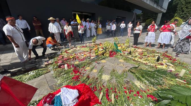 Ceremonia de purificación fortalece la relación entre pueblos originarios y el Poder Judicial de Veracruz