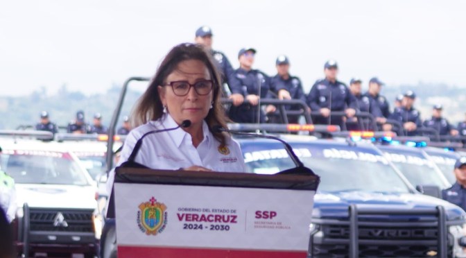 “Se acabaron los permisos en papel: desde hoy motos deben portar placas en Veracruz”, gobernadora.