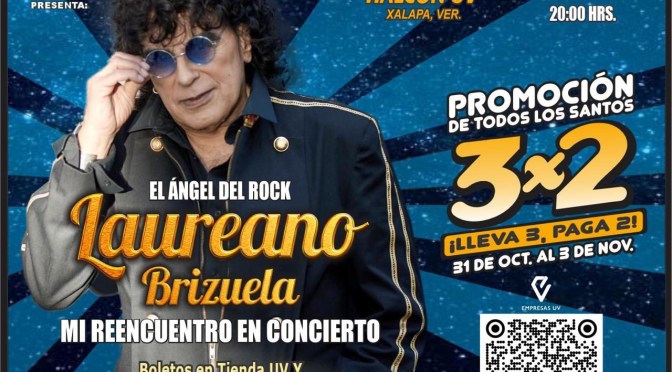 Laureano Brizuela regresa a Xalapa después de 11 años con gran concierto