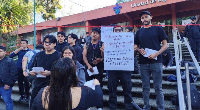 Estudiantes de la UV exigen transparencia tras inundaciones en Poza Rica