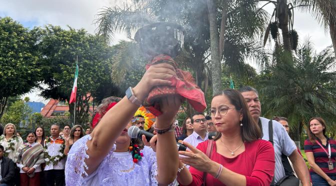 Pueblos indígenas de Veracruz celebran el Día Internacional del Café con ceremonia y café de altura