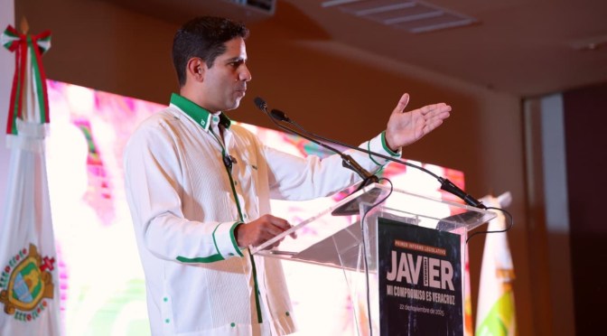 Javier Herrera Borunda exige unidad, resultados y seriedad política durante su Primer Informe Legislativo