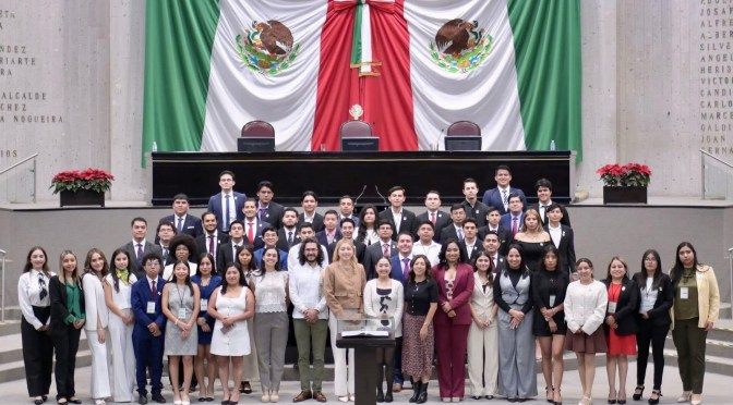 “Ser joven no es sinónimo de inexperiencia”: Getsemaní Rodríguez en el XX Parlamento Juvenil 2025