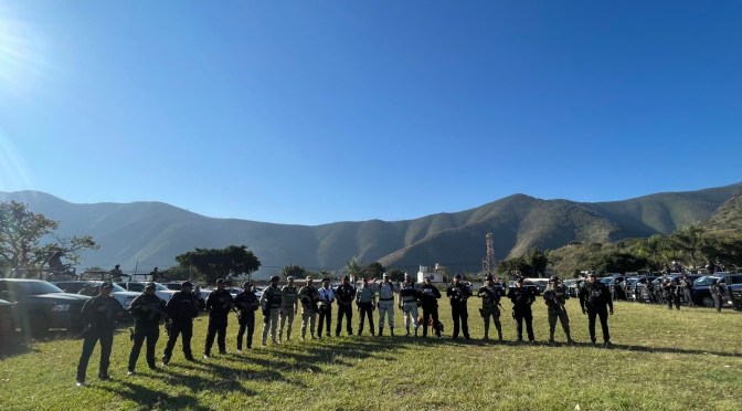 Personal de Defensa, Guardia Nacional , Marina, F.G.E. y la S.S.P.E. inician el Operativo Interinstitucional «Espejo» en los límites de los Estados de Puebla y Veracruz