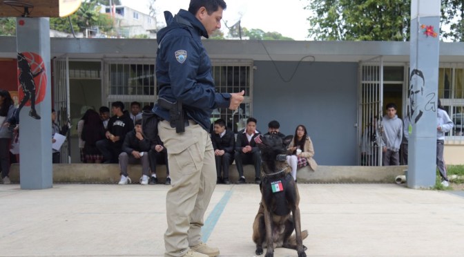 Seguridad Ciudadana llevó al TEBAEV jornada de Prevención de Adicciones
