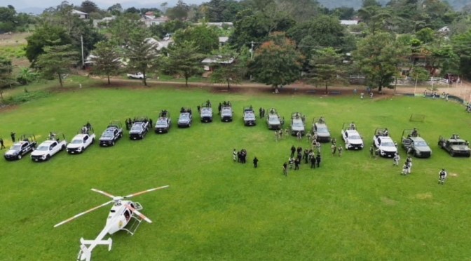 Plan Operativo Limítrofe en Veracruz y Oaxaca.