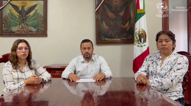“Actuaremos sin intervención”: alcalde de Naolinco emite mensaje tras tragedia en fiestas. [VIDEO]