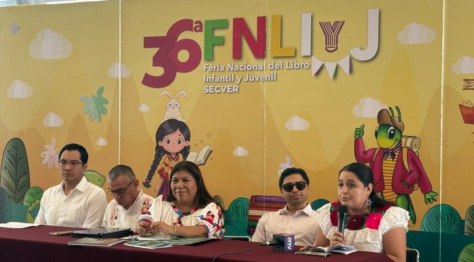 La Feria Nacional del Libro Infantil y Juvenil reunirá más de 325 sellos editoriales en Xalapa