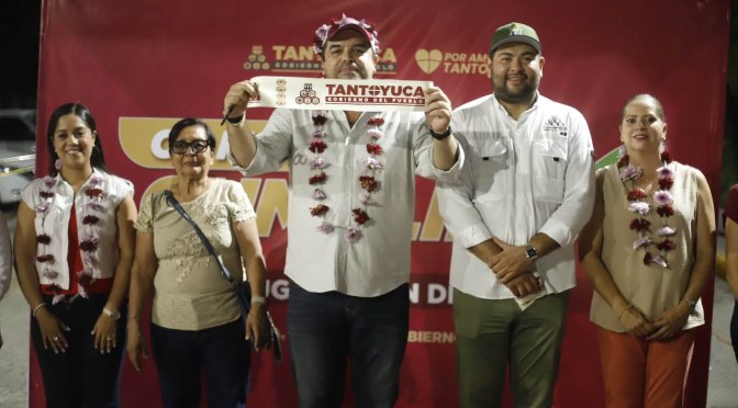 Tantoyuca vuelve a brillar con más de 130 luminarias en la avenida 20 de Noviembre