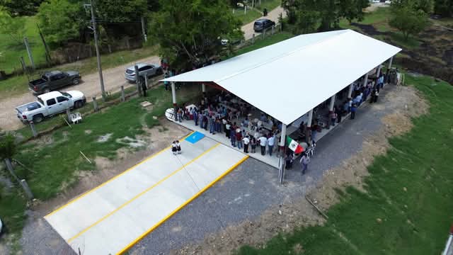 Inauguran Salón de Usos Múltiples en Tepatlán Grande