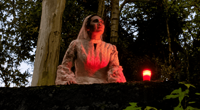 Entre leyendas, brujas y fantasmas, la Ruta Fantasmal cobra vida en Los Tecajetes de Xalapa
